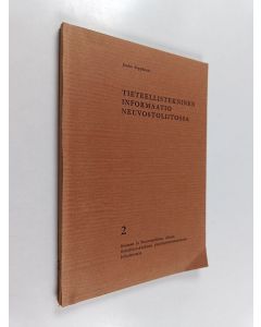 Kirjailijan Jouko Seppänen käytetty kirja Tieteellistekninen informaatio Neuvostoliitossa : Suomen ja Neuvostoliiton välisen tieteellis-teknillisen yhteistoimintakomitean Kirjasto- ja informaatiopalvelualan yhteistyöohjelmaan liittyvän asiantuntijamatkan 
