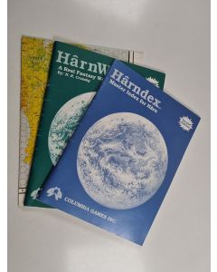 Kirjailijan N.R. Crossby käytetty teos HârnWorld - A Real Fantasy World