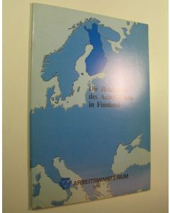 käytetty teos Die Relationen des Arbeitslebens in Finnland (ERINOMAINEN)