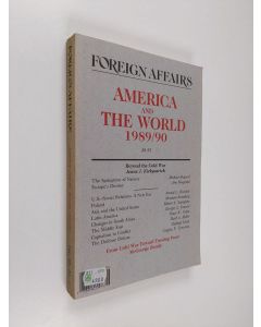 käytetty kirja Foreign Affairs - America and the World 1989/90