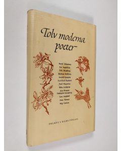 käytetty kirja Tolv moderna poeter