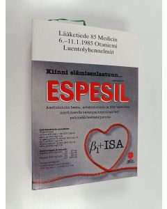 käytetty kirja Lääketiede 85 Medicin 6.-11.1.1985 Otaniemi : Luentolyhennelmät