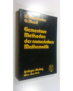 Kirjailijan H. Ym. Kiesewetter käytetty kirja Elementare Methoden der numerischen Mathematik