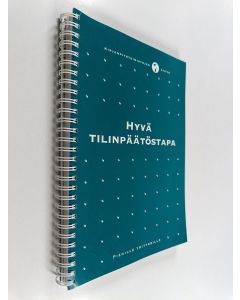 Kirjailijan Jouko Karttunen käytetty teos Hyvä tilinpäätöstapa pienille yrityksille