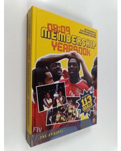 käytetty kirja Arsenal 08:09 Membership Yearbook