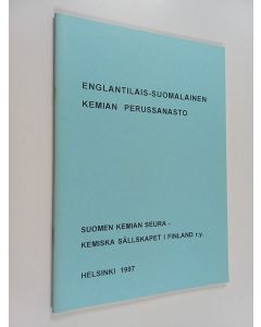 käytetty teos Englantilais-suomalainen kemian perussanasto