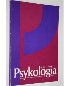 käytetty kirja Psykologia nro 6/1988 : tiedepoliittinen aikakauslehti