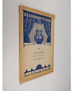 Kirjailijan Santeri Rissanen käytetty kirja Hevosnimi : yksinäytöksinen ilveily
