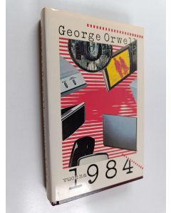 Kirjailijan George Orwell käytetty kirja Vuonna 1984
