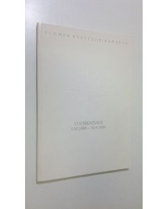käytetty kirja Suomen Kulttuurirahasto Vuosikatsaus 1.10.1988 - 30.9.1989