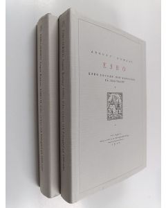 Kirjailijan August Ramsay käytetty kirja Esbo 1-2 - Esbo socken och Esbogård på 1500-1600-talet
