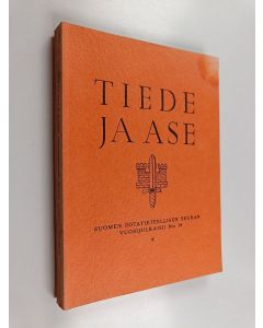käytetty kirja Tiede ja ase N:o 18 : Suomen sotatieteellisen seuran vuosijulkaisu