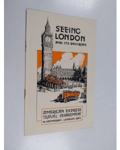 uusi teos Seeing London and Its Environs