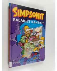 Kirjailijan Matt Groening käytetty kirja Simpsonit : salaiset kansiot