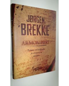 Kirjailijan Jörgen Brekke käytetty kirja Armon piiri
