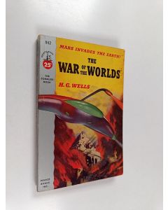 Kirjailijan H. G. Wells käytetty kirja The War of the Worlds
