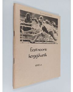 käytetty teos Eesti noorte kergejoustik 1992