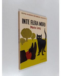Kirjailijan Maria Lang käytetty kirja Inte flera mord