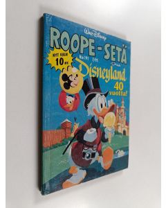 Kirjailijan Walt Disney käytetty kirja Roope-setä 7/95
