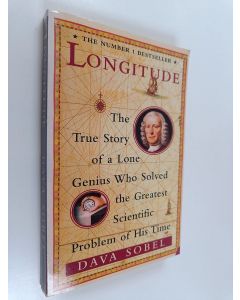 Kirjailijan Dava Sobel käytetty kirja Longitude - the true story of a lone genius who solved the greatest scientific problem of his time