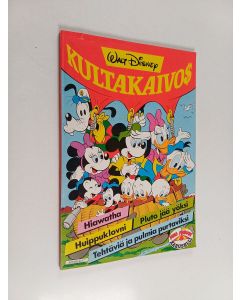 Kirjailijan Walt Disney käytetty kirja Kultakaivos