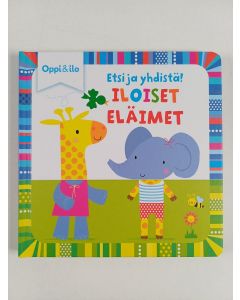 uusi kirja Etsi ja yhdistä! Iloiset eläimet 1,5-3 v