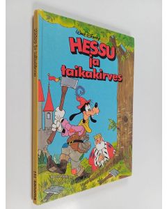 Kirjailijan Walt Disney käytetty kirja Hessu ja taikakirves