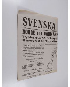käytetty teos Svenska pressen nro 81/1940 (9.4.)