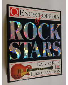 Kirjailijan Dafydd Rees käytetty kirja Q encyclopedia of rock stars
