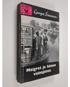 Kirjailijan Georges Simenon käytetty kirja Maigret ja hänen vainajansa : komissaario Maigret'n tutkimuksia