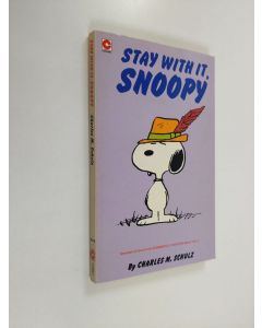 Kirjailijan Charles M. Schulz käytetty kirja Stay with it, Snoopy