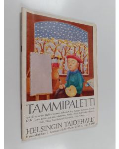 käytetty teos Tammipaletti, Helsingin taidehalli 5.1.-27.1.1985 : Aarnio, Ahonen, Hukka, Iivonen, Jaakola, Kaira, Kauppi, Kettunen, Konola, Krohn, Lanu, Lehto, Lepistö, Mäntynen, Paulin, Polari, Riihikoski, Riikonen, Salo, Tikka, Toivola-Koski, Tuomela, V