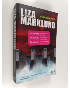 Kirjailijan Liza Marklund käytetty kirja Stormberget