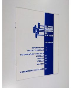 käytetty teos XXII Nordiska neurolog kongressen åbo 14.-17.6.1978