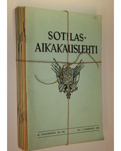 käytetty teos Sotilasaikakauslehti 1-12/1963 (vuosikerta) : Upseeriliiton julkaisu