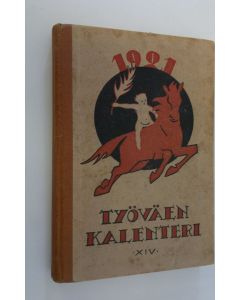 käytetty kirja Työväen kalenteri 1921