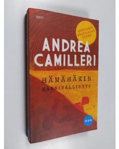 Kirjailijan Andrea Camilleri käytetty kirja Hämähäkin kärsivällisyys