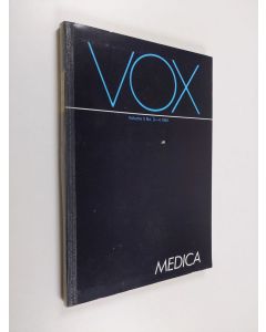 käytetty kirja VOX volume 3-4/1981