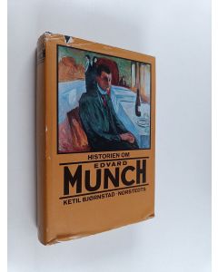 Kirjailijan Ketil Björnstad käytetty kirja Historien om Edvard Munch