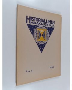 käytetty kirja Historiallinen aikakauskirja 2/1955
