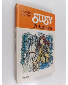 Kirjailijan Gretha Stevns käytetty kirja Susy Tulitukka