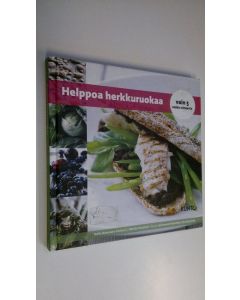 Kirjailijan Helle Brönnum Carlsen käytetty kirja Helppoa herkkuruokaa : vain 5 raaka-aineesta