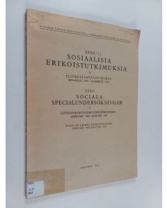 käytetty kirja Elinkustannustutkimus : helmikuu 1950-tammikuu 1951 = Levnadskostnadsundersökningen : februari 1950-januari 1951 = Cost of living investigation : February 1950-January 1951