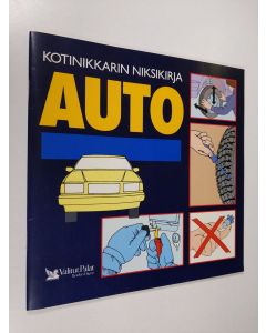 Kirjailijan Rauno Jolkkonen käytetty teos Kotinikkarin niksikirja : auto