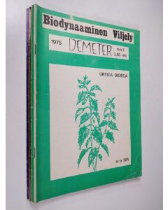 käytetty teos Demeter 1-4/1975 (vuosikerta)