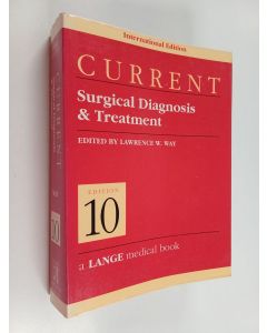 käytetty kirja Current surgical diagnosis & treatment
