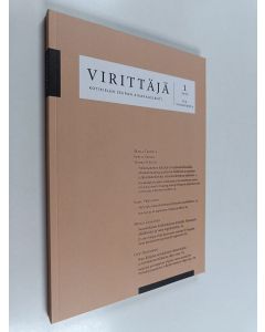 käytetty kirja Virittäjä 1/2020