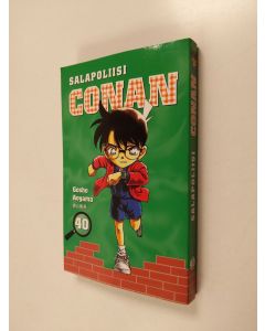 Kirjailijan Gosho Aoyama käytetty kirja Salapoliisi Conan 40 (ERINOMAINEN)