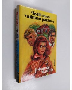 Kirjailijan Johanna Marttila käytetty kirja Kyllä mies vaihtaen paranee