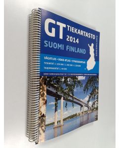 käytetty kirja GT-tiekartasto 2014 : Suomi-Finland